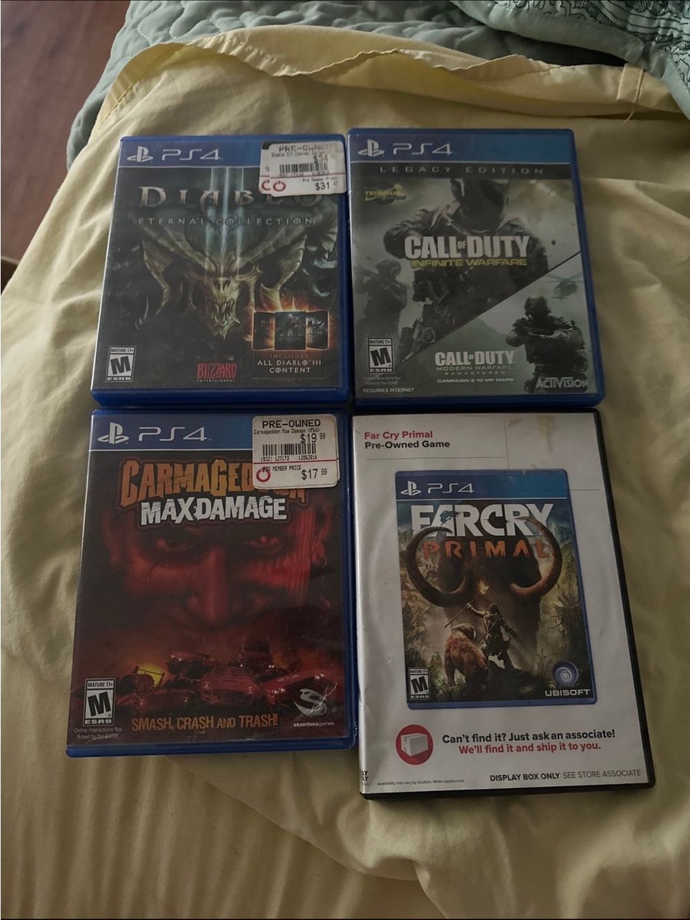 PS4 Game Lot